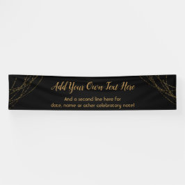 Glittery Gold Light-onderdelen toevoegen uw eigen  Spandoek