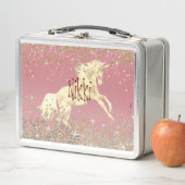 Glittery Gold Unicorn (In situ)