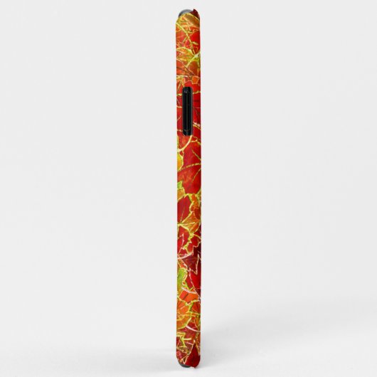 Glittery Herfst Maple Leaves Case-Mate iPhone Case (Achterkant/rechts)
