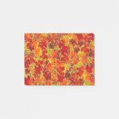 Glittery Herfst Maple Leaves Post-it® Notes (Voorkant)