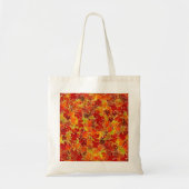 Glittery Herfst Maple Leaves Tote Bag (Voorkant)