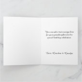 Glittery Light roze Folie Big Happy Birthday Kaart (Binnen)