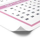  Glittery Lily 2025 Kalender Poster (Hoek)