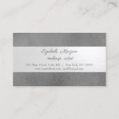 Glittery Lip Loyalty-kaart, lederen blik Klantenkaartje (Achterkant)