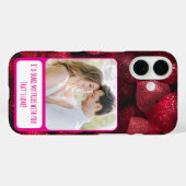 Glittery Love Deel mijn frietjes Case-Mate iPhone Case (Achterkant (horizontaal))