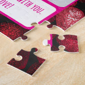 Glittery Love Deel mijn frietjes Legpuzzel (Zijkant)