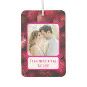 Glittery Love Deel mijn frietjes Luchtverfrisser (Voorkant)