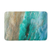 Glittery Modern Artsy Abstract Badmat (Voorkant)