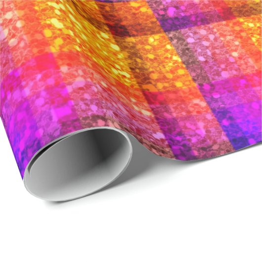 Glittery Neon Plays Cadeaupapier (Rol Hoek)