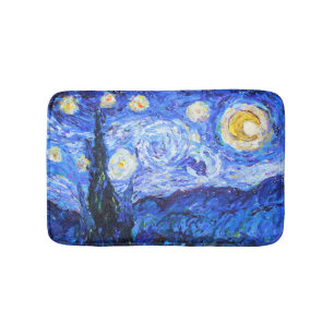 Glittery Night Bath Mat