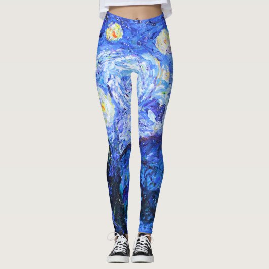 Glittery Night Leggings (Voorkant)