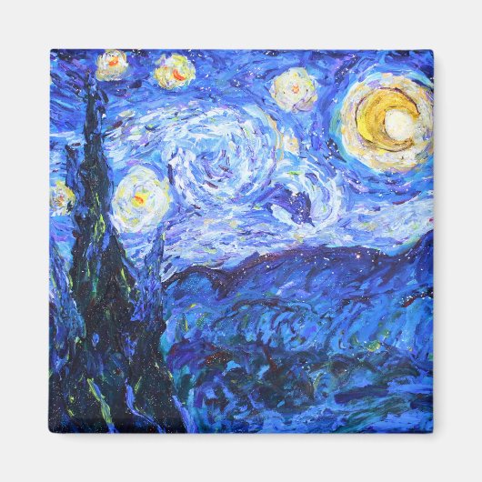 Glittery Night Magnet (Voorkant)