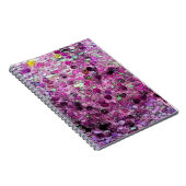 Glittery Paars Notitieboek (Rechterzijde)