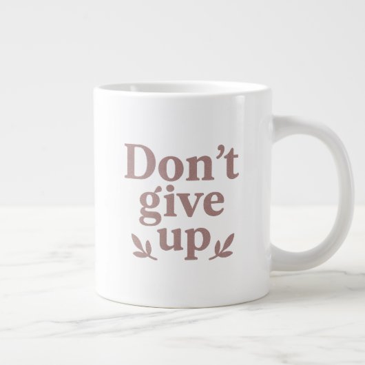 Glittery Perseverance T-Shirt Koffie Mok (Rechts)