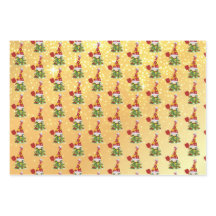 Glittery Pickleball-kerstgnomen