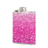 Glittery Pink Ombre Heupfles (Links)