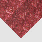 Glittery Red-deduplicatiedocument Tissuepapier (Detail)