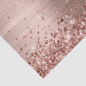 Glittery Roos Gold Ombre Folie Tissuepapier (Detail)