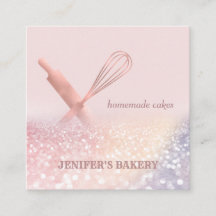 Glittery roos gouden rollende pin whisk chef bakke