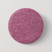 Glittery Shiny Pink Glitters Ronde Button 5,7 Cm (Voorkant)