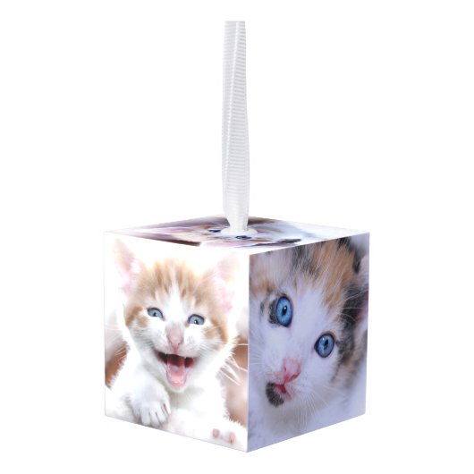 Glittery Silver Foil Fancy Monogram Decoratie (Achter hoekig)