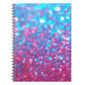 Glittery Sparkle Notitieboek (Voorkant)