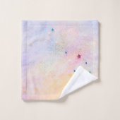 glittery-star badhanddoekset bad handdoek (Wasdoekje)