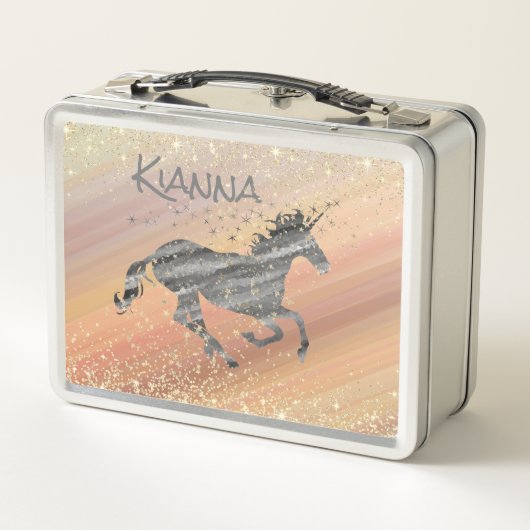 Glittery Starry Unicorn (Achterkant)