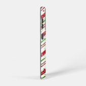 Glittery Striped Christmas Samsung Galaxy Hoesje (Rechterkant)