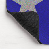 Glittery Texas Flag Muismat (Hoek)