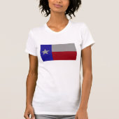 Glittery Texas Flag T-shirt (Voorkant)