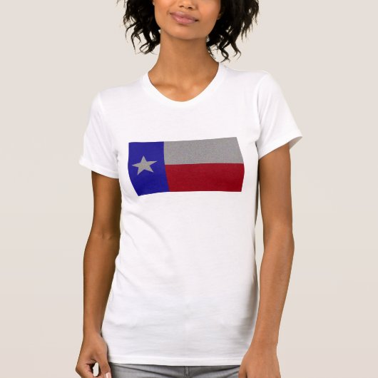 Glittery Texas Flag T-shirt (Voorkant)