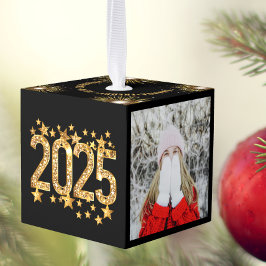 Glittery Vuurwerk Vakantie Familie 2025 Decoratie