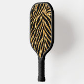 Glittery Zebra Pattern Pickleball Paddle (Links)