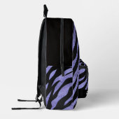 Glittery Zebra Pattern Printed Backpack Bedrukte Rugzak (Links)