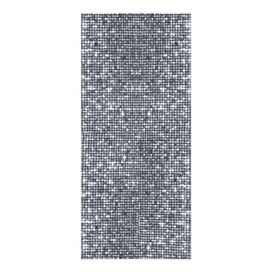 Glittery Zwart/Zilver Glamour Elegant Programma (Achterkant)