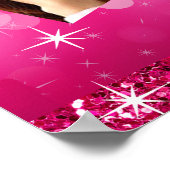 Glitz Bling Glitter Sparkle Banner 40,5 x 16,5 Poster (Hoek)