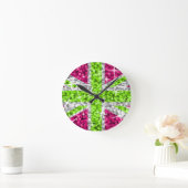 Glitz Britse Limoen klok rond (Huis)