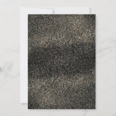 Glitz en Glam 21st Birthday-uitnodigingen Kaart (Achterkant)