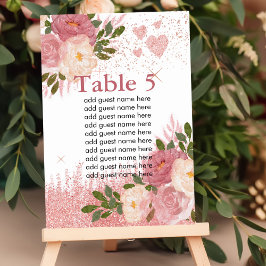 Glitz en Glam Pink Glitter schitteren glans Kaart