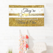 Glitz!! Felicitaties Verlovingsbanner Spandoek (Insitu)