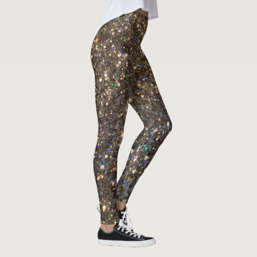 Glitz Glitter Gold Leggings! Leggings (Rechts)