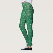 Glitz Glitter Green Holiday Leggings! Leggings (Links)