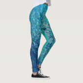 Glitz Glitter Print Leggings! Wees een soort van s Leggings (Rechts)