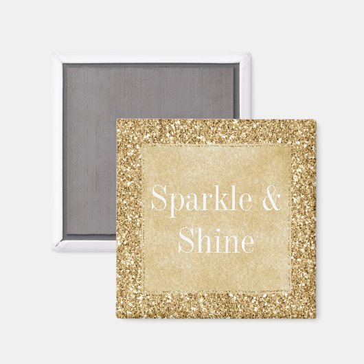 Glitz Glitter Sparkle Magneet (Voorkant / Achterkant)