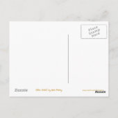Glitz "Gold" briefkaart (Achterkant)