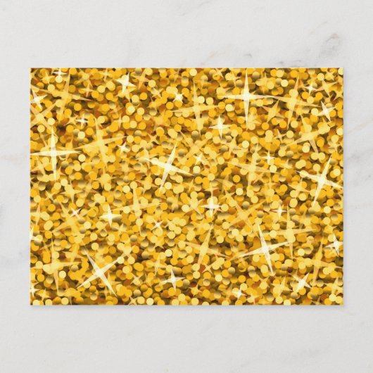 Glitz "Gold" briefkaart (Voorkant)
