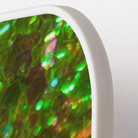 Glitz groene glamour glitter pickleball paddles! pickleball paddle (Links Detail)