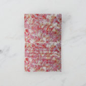 Glitz in Peppermint Feestdagen Kaart (Binnen)