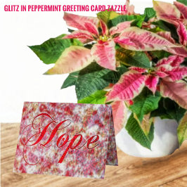 Glitz in Peppermint Feestdagen Kaart
